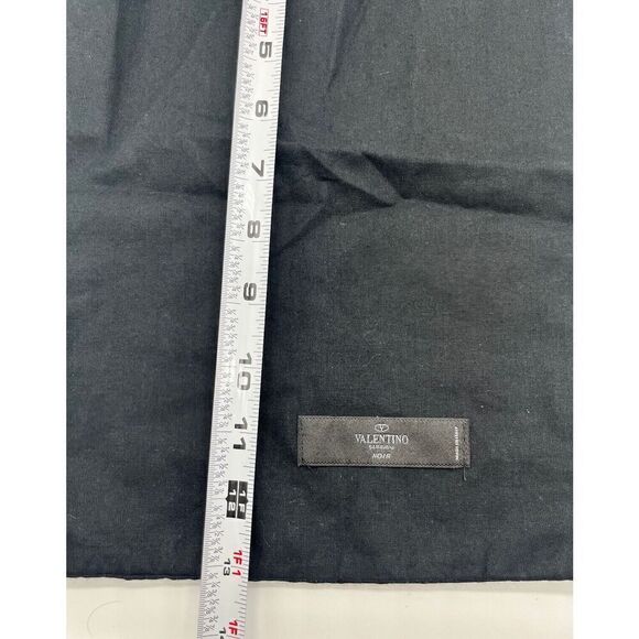 Authentic Valentino Dust Bag‎ Storage Drawstring Black 13" - Picture 4 of 5
